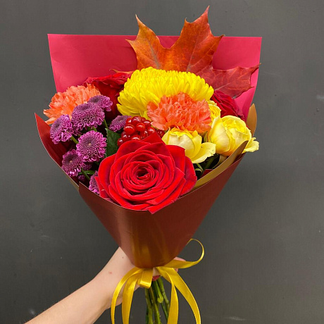 Букет «Осенний Закат» - Фото 1