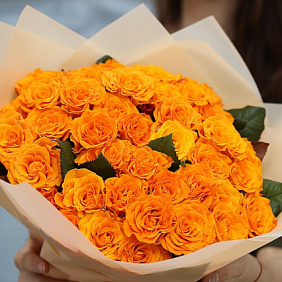 101 роза Час Пик 50 см