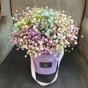 Букет цветов "Радуга" №195