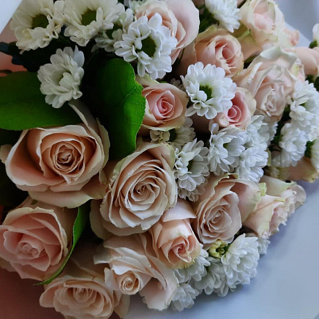 Букет цветов Нежность №245 - Фото 1