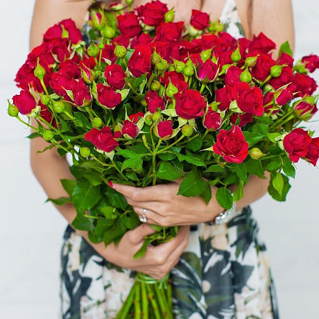 Букет цветов Я тебя люблю №170 - Фото 1