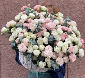 Композиция цветов "Полянка"