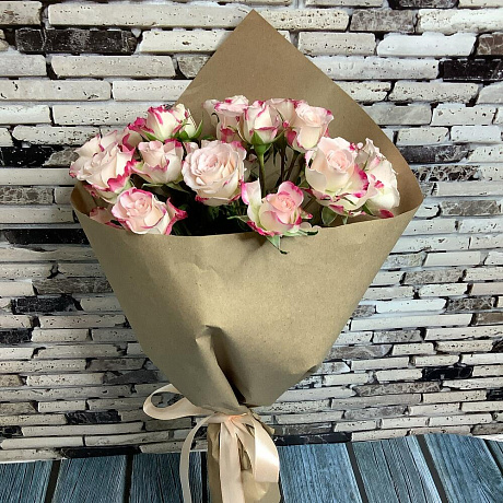 Роза кустовая №166 - Фото 1