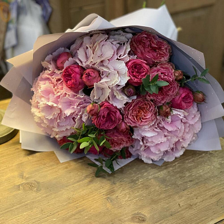 Букет цветов Нежный поцелуй №172 - Фото 1