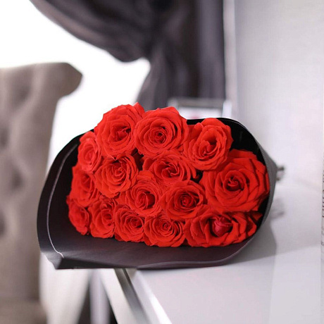 Букет из 15 роз Nina - Фото 1
