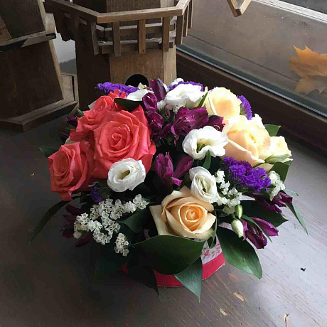 Цветы для мамы Коробочка радости - Фото 1