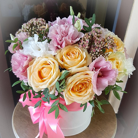 Цветы в коробке №738 - Фото 1