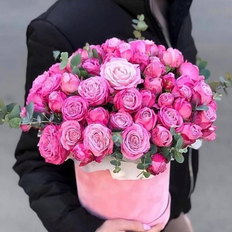 Цветы в коробке №731 - Фото 1