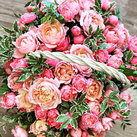 Букет из Пионовидных Роз "Джульетта" №160