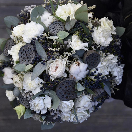 Букет цветов Млечный путь - Фото 1