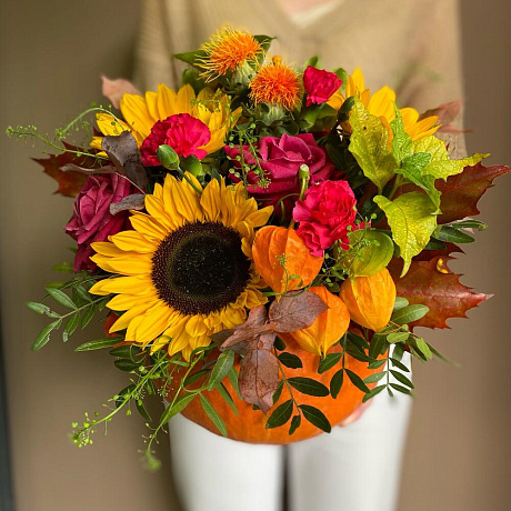 Тыква с дивными цветами - Фото 1