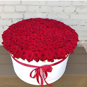 Цветы в коробке №845