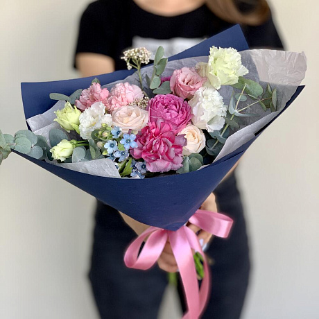 Букет цветов Летнее небо №161 - Фото 1