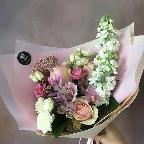 Букет цветов Розовые мечты №170 - Фото 1