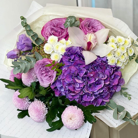 Букет цветов №454 - Фото 1