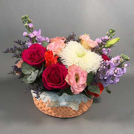 Букет цветов Волшебный сад №161 - Фото 1