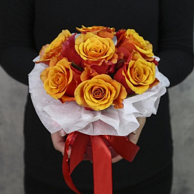 Коробка цветов комплимент «Бурже»