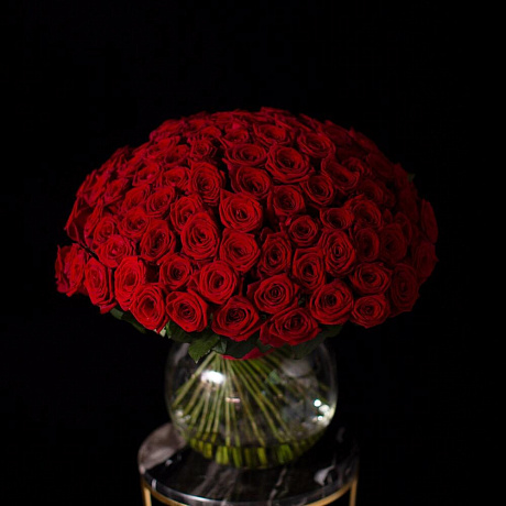 151 красная роза №161 - Фото 1