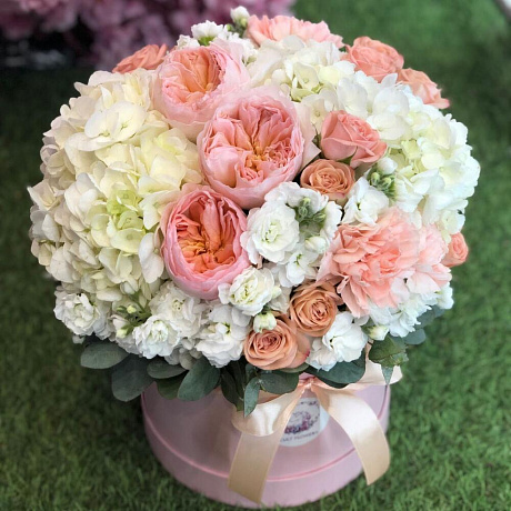 Цветы в коробке №961 - Фото 1