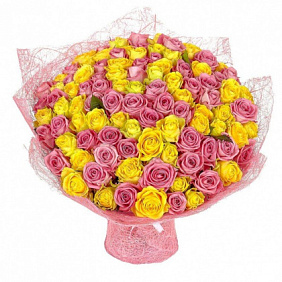 Букет из 101 розы №187