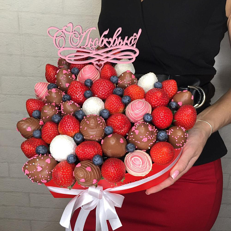 Букет цветов Сердце Сияй - Фото 1