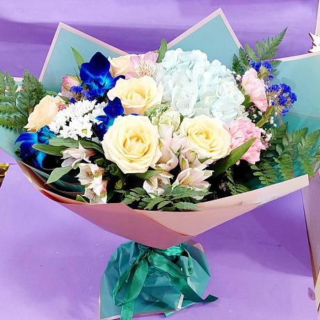 Букет цветов Рассвет №163 - Фото 1