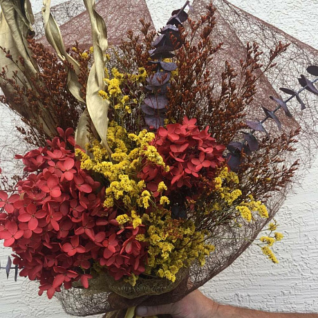 Букет цветов Пламя страстей №160 - Фото 1