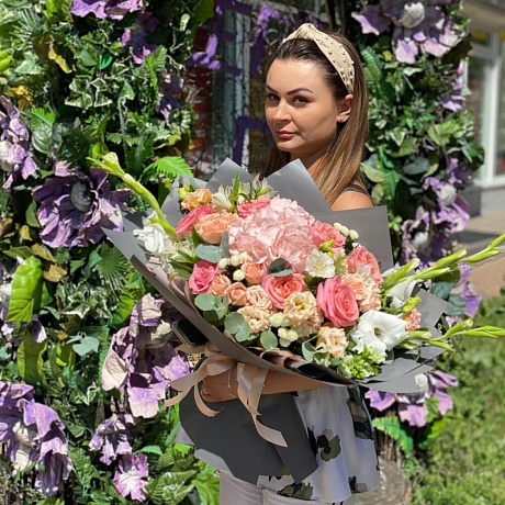 Букет цветов Нежность №238 - Фото 1