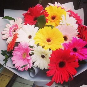 Букет цветов "Яркие деньки"