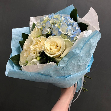 Гортензия и Розы №161 - Фото 1