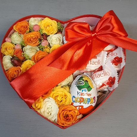 Букет цветов с любовью №202 - Фото 1