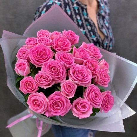 Букет из роз сорта Аква - Фото 1