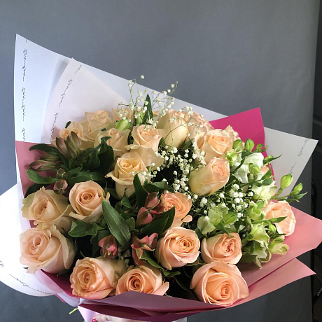 Букет из роз №182 - Фото 1