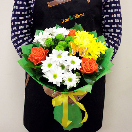 Букет цветов 14 №160 - Фото 1