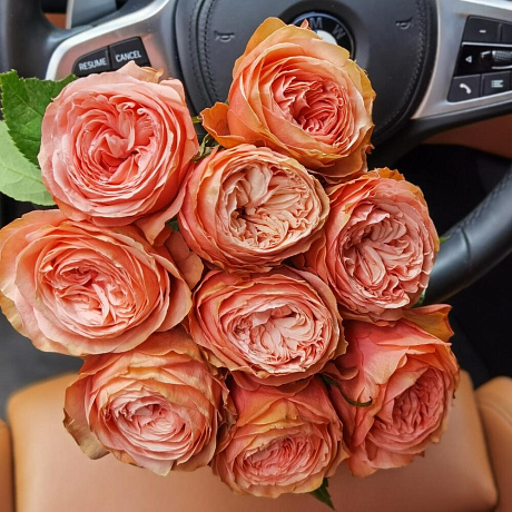 Букет цветов Клубничная карамель - Фото 1