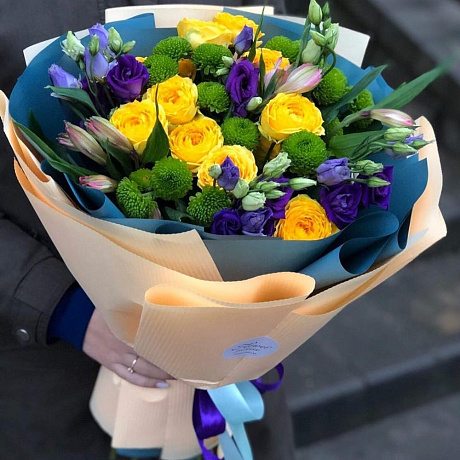 Букет цветов Сладкий ноябрь №160 - Фото 1