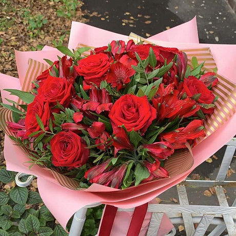 Букет цветов Притяжение №163 - Фото 1