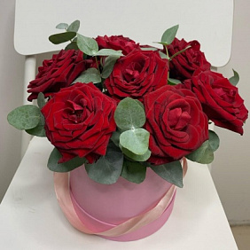 Цветы в коробке №697