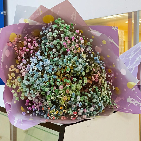 Букет цветов Радуга №169 - Фото 1