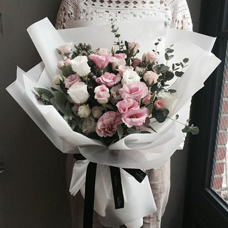 Букет цветов Романтика №166 - Фото 1