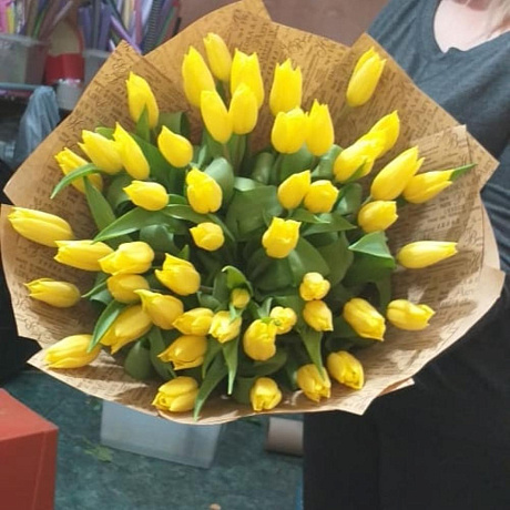 Желтые тюльпаны №161 - Фото 1