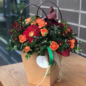 Букет цветов "Осенняя соната" №2