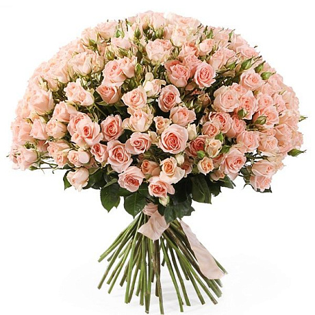 Букет из 39 кустовых роз - Фото 1