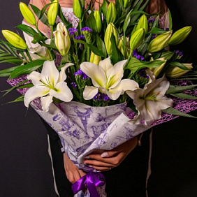 Букеты цветов "Ваниль" №165