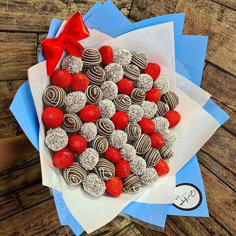 Букет Скарлет(тёмный шоколад) - Фото 1