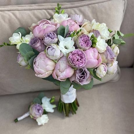 Букет цветов Жемчужина красоты  №165 - Фото 1