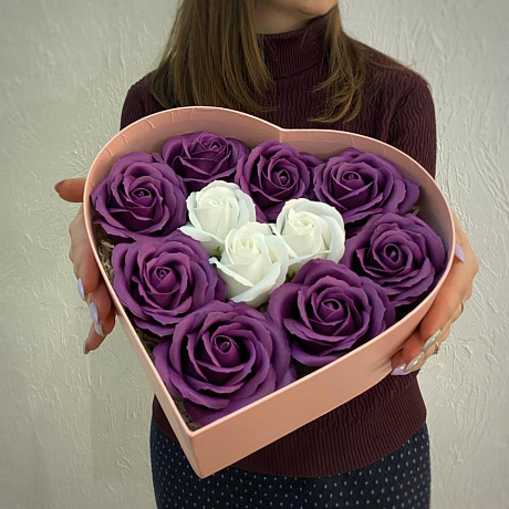 Букет цветов Черничная ночь - Фото 1