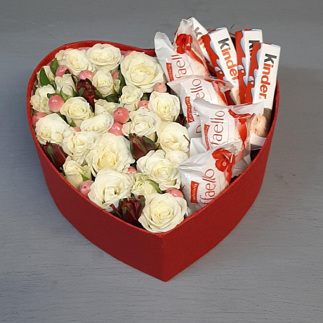 Букет цветов с любовью №204 - Фото 1