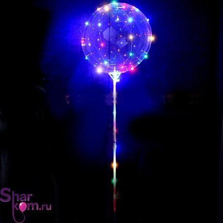 Шар Светящаяся сфера с палкой-ручкой - Фото 1