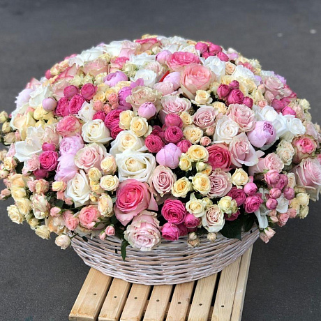 Букет цветов Цветочный ZOOM - Фото 1
